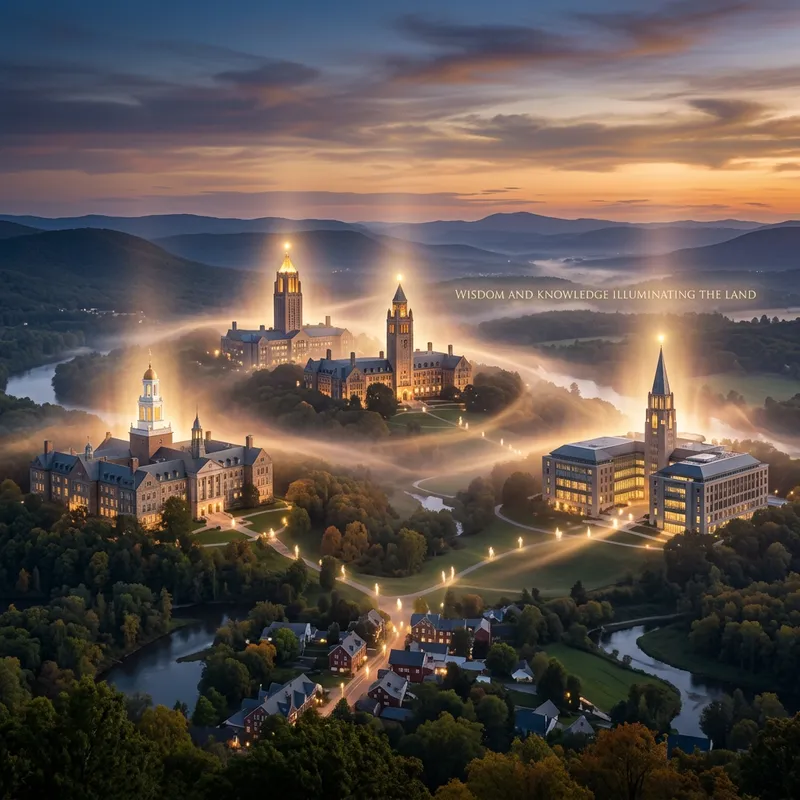 Majestic University Beacons: Illuminating Wisdom & Knowledge