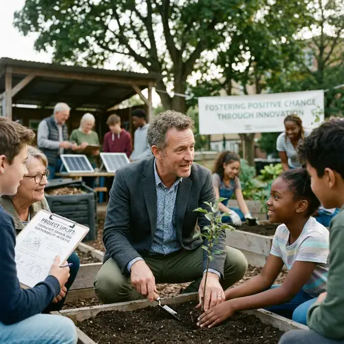 Compassionate Philanthropist Driving Social Uplift | YourWebsite