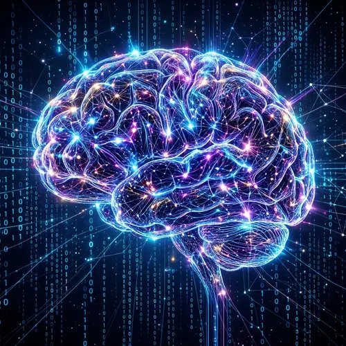 Artificial Intelligence Visualization | Neural Network Concept