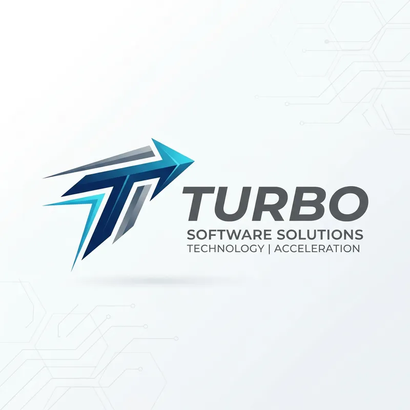 Dynamic Turbo Software Logo Design Dynamic Turbo Software Logo Design