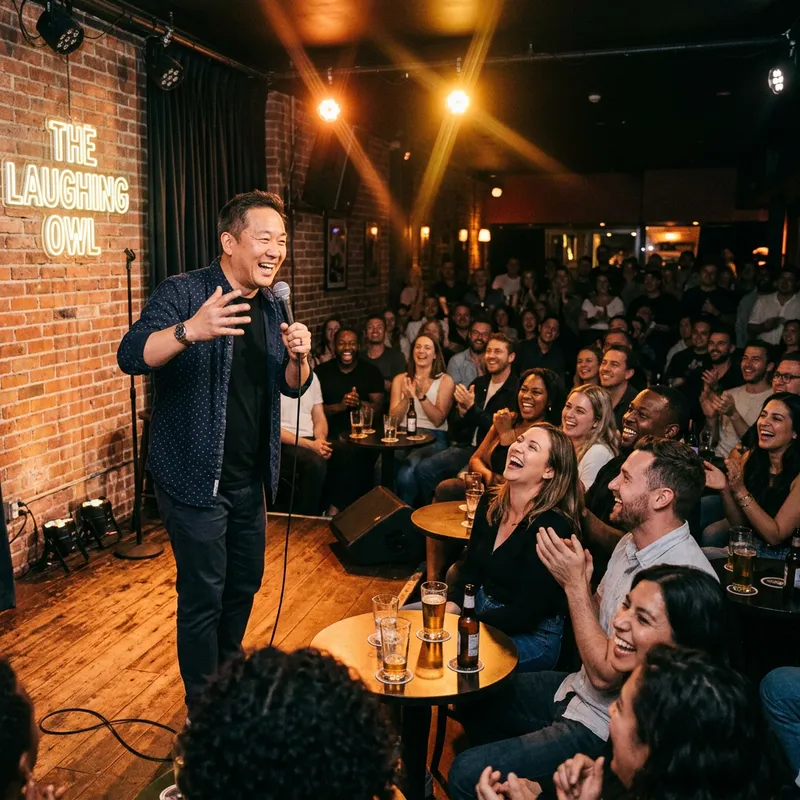 Nonstop Jokes: Live Comedy Performance & Laughter Show