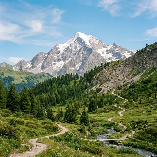 Picturesque Mountain Landscape