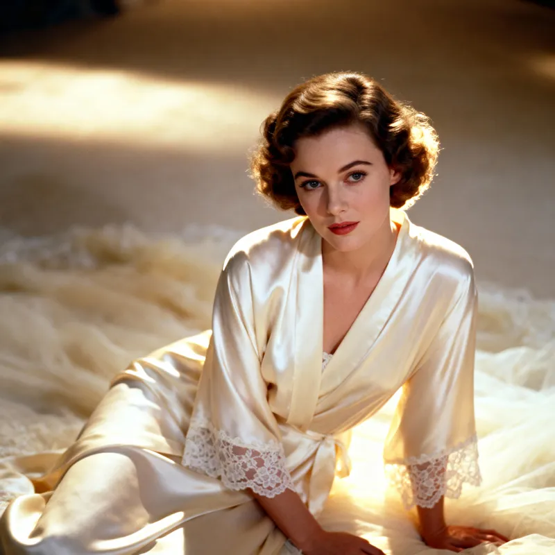 Elegant Portrait of Young Alison Doody at 21