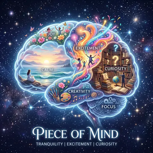 Surreal Portrayal of Human Emotions | Tranquil, Excitement, Curiosity