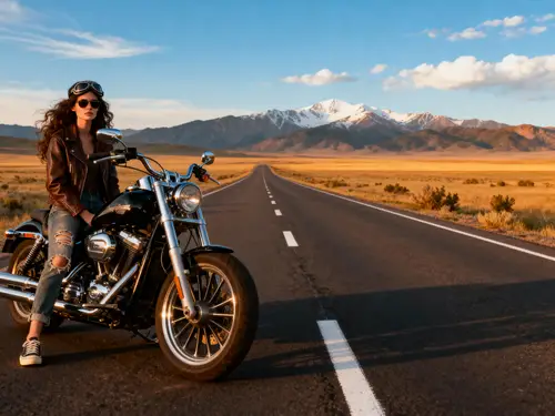 Harley Davidson Nostalgia: Freedom & Adventure