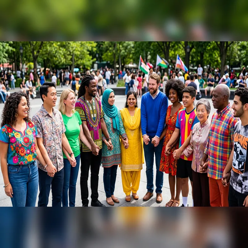 Empowering Multicultural Unity: Vibrant Gathering