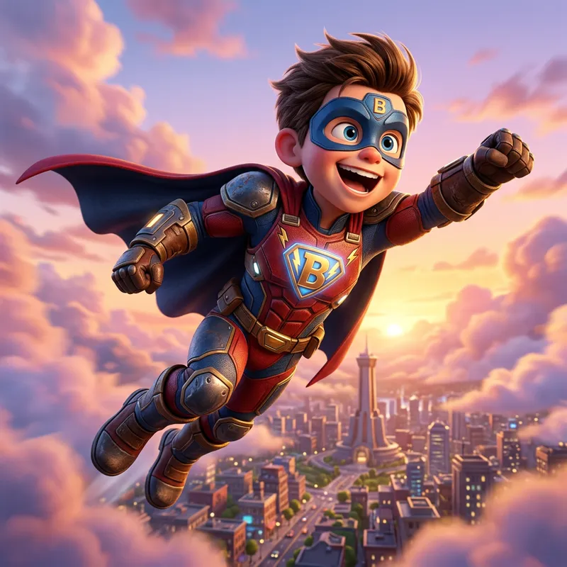 Indestructible Pixar Superhero Boy