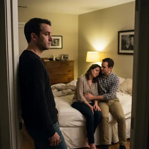 Cuckold Fantasy: Man Watching Wife with Lover