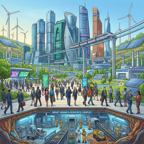 Future of Russia's Economy in 2071: Technological Advancements & Inclusive Workforce