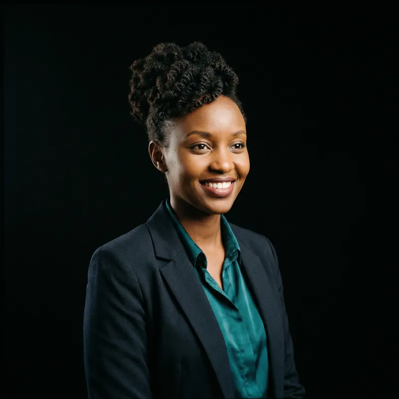 Corporate Portrait of Rwandan Businesswoman