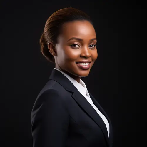 Corporate Portrait of Rwandan Businesswoman