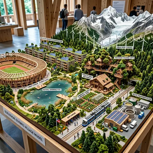 Ecological Olympic Village: Sustainable Design Model