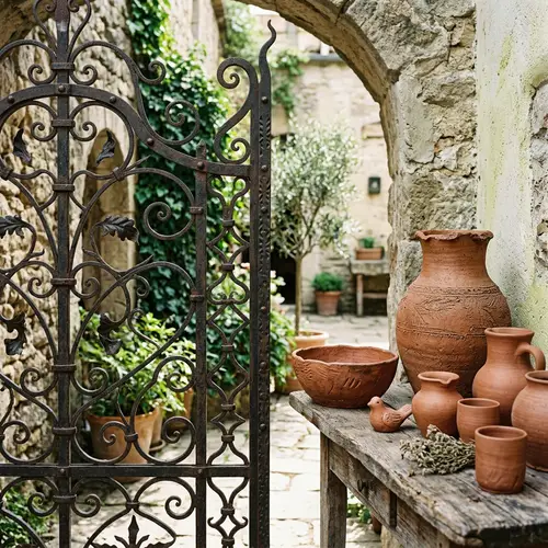 Iron and Clay Design: Strength Meets Earthy Elegance