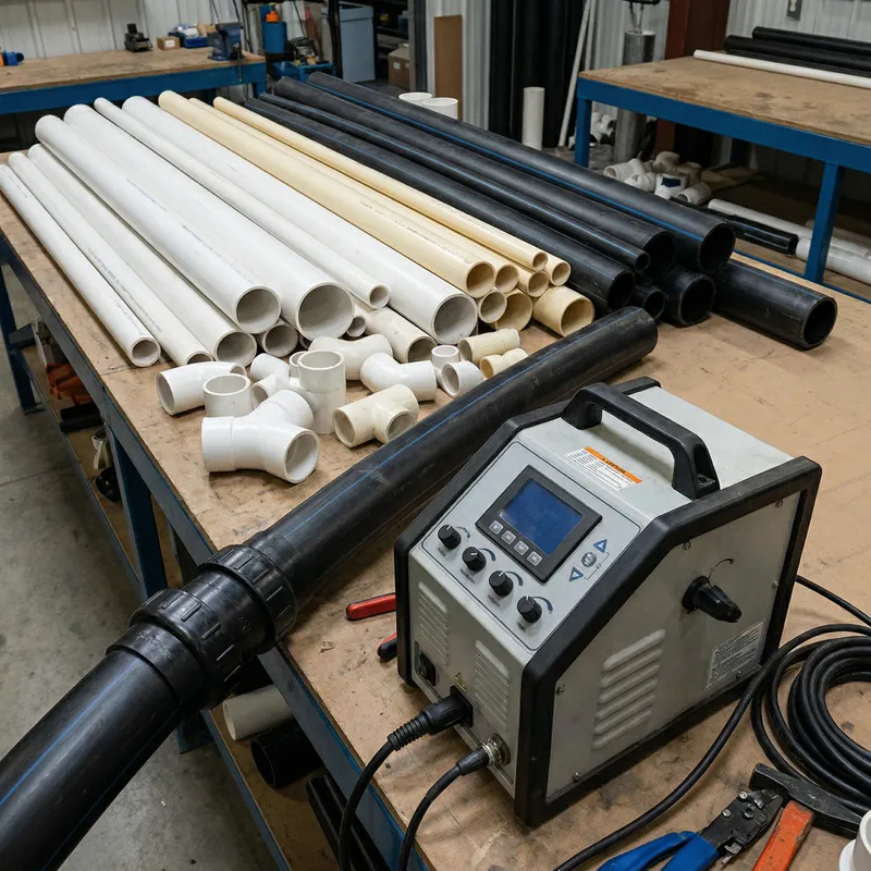 Mechanical PVC, uPVC & CPVC HDPE Pipes & Fittings