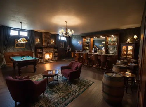 Jazz Lounge Interior Design for a 13m x 5m Room