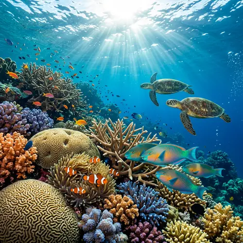 Explore the Vibrant Coral Reef Life