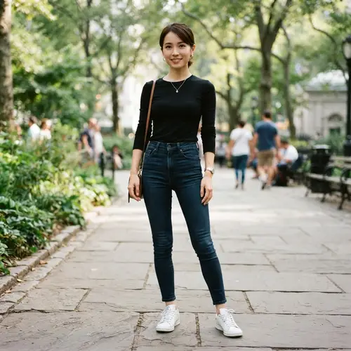 Stylish Women's Body Measurements: 153cm & 33kg