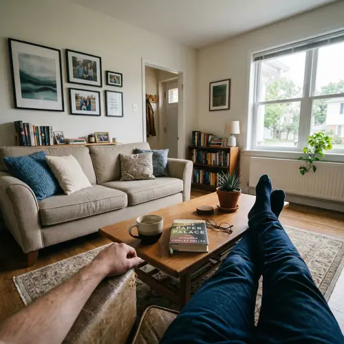 First-Person Perspective View Image