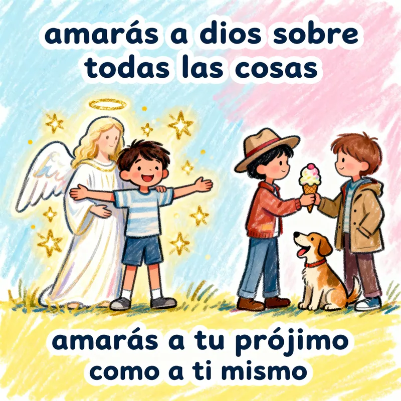 Illustrative Card for Bible Verses on Love