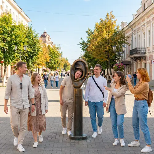 Exploring Perm's Пермяк-соленые уши Monument