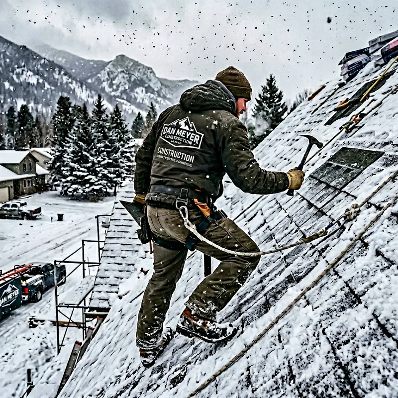 Winter Roofing Services in Montana | Dan Meyer Construction