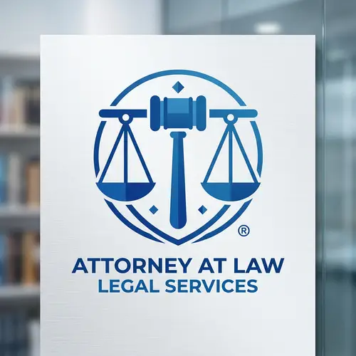 Blue Trademark Symbol for Lawyer