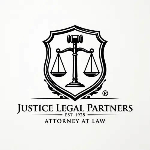 Black and White Lawyer Trademark Symbol