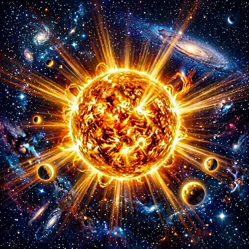 DayStar: Abstract Representation of Sun in Cosmos