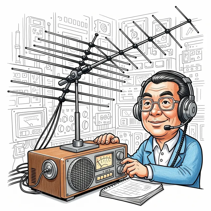 Colorful Radio Environment with Yagi Antennas