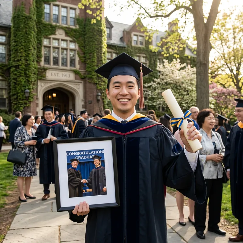 Masters Degree Graduation Photo Masters Degree Graduation Photo