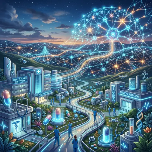 Merging Medicine and Technology in Landscape Art