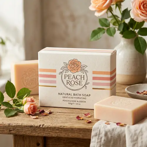 Modern Natural Bath Soap for Women