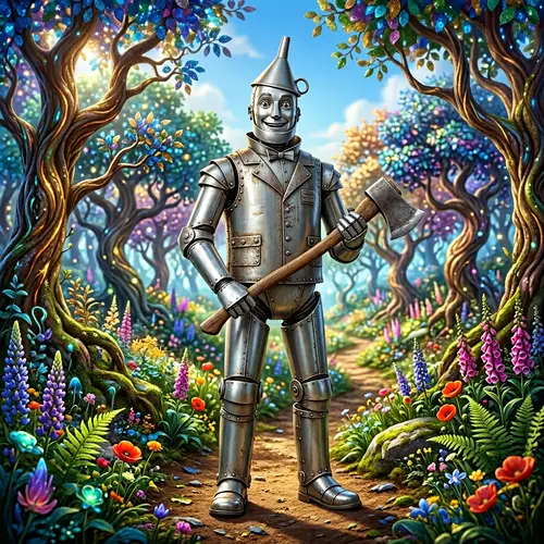 tin woodman from the wizard of oz, Digital art