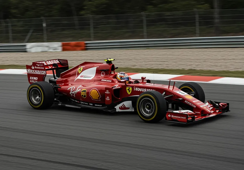 Kokusaifan Formula One Car Model - Inspired by Ferrari