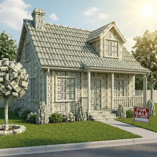 Hundred-Dollar Bill House: A Cozy Suburban Dwelling