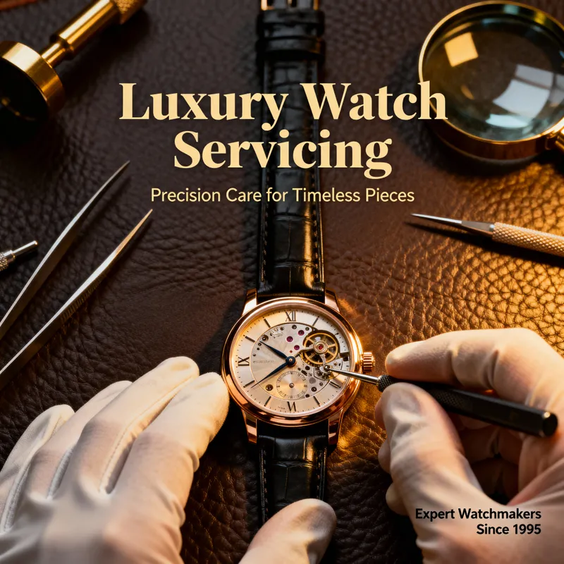 Luxury Watch Servicing - Expert Care for Your Timepiece