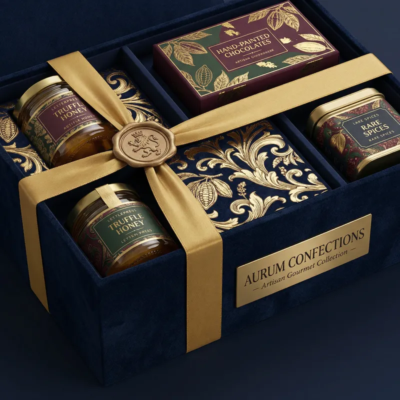 Stylish Premium Food Packaging Design