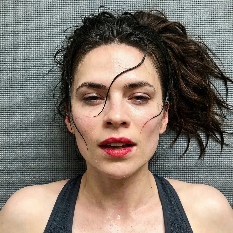 Exhausted Hayley Atwell: A Striking Close-Up Photo