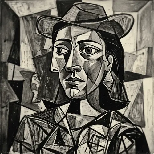Portrait in the Style of Picasso