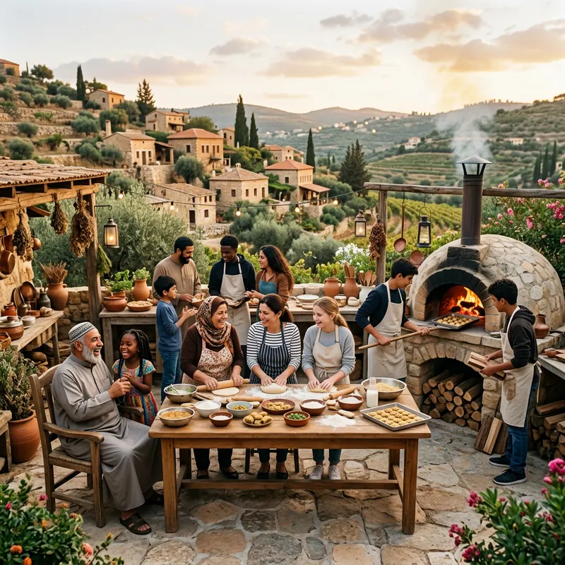 Joyful New Year's Eve with a Diverse Family