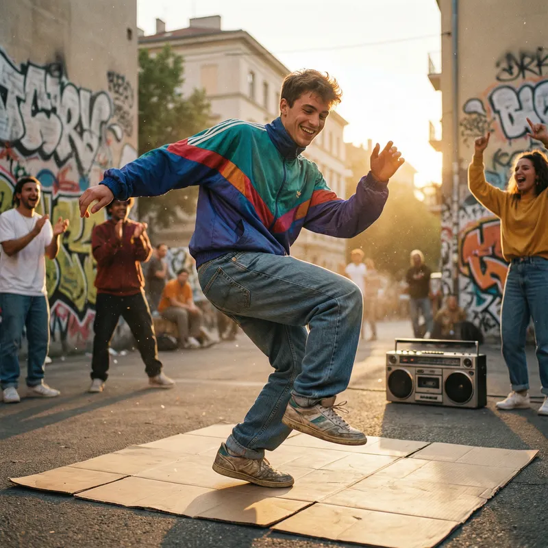 Boy Dancing: Expressive Moves and Joyful Moments