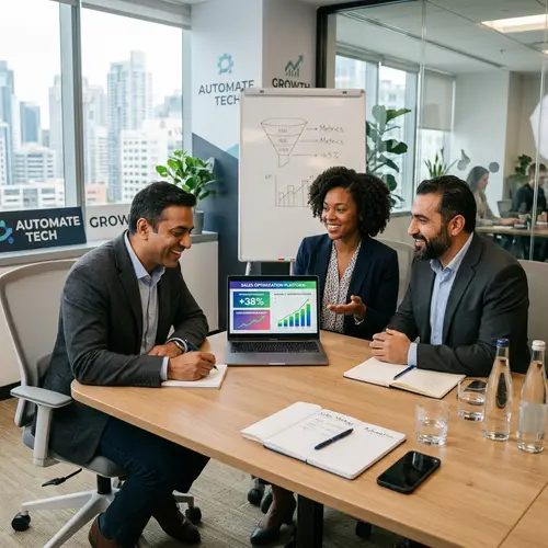 Business Meeting: Automation Tools for Sales Efficiency