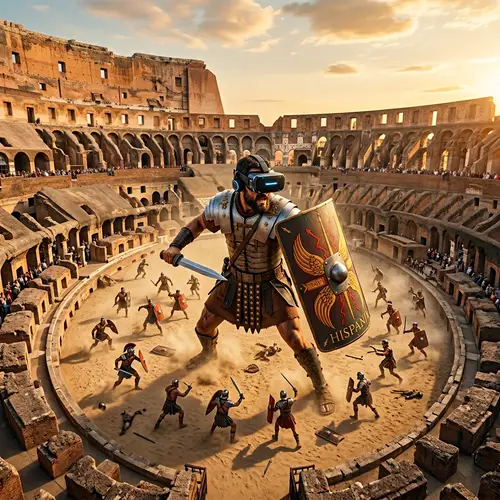 Epic VR Battle in Colosseum of Rome | Hispanic Roman Warrior