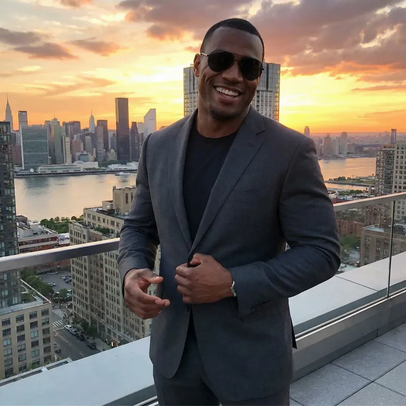 Vijay: The Iconic Actor in a Stylish Sunset Shot