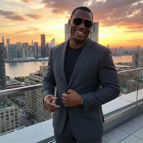 Vijay: The Iconic Actor in a Stylish Sunset Shot