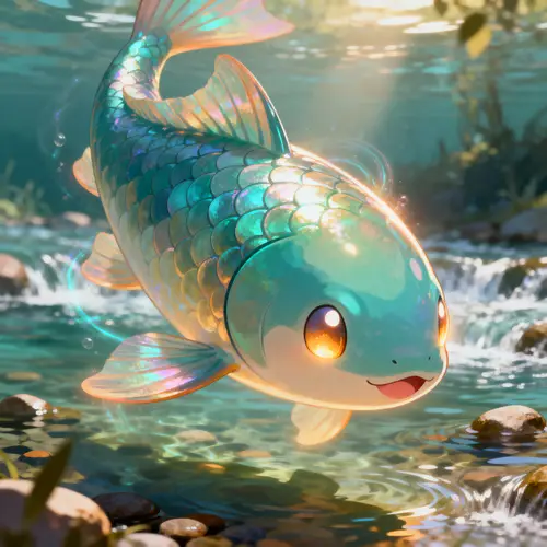 Big Tender River Fish Like Pokémon