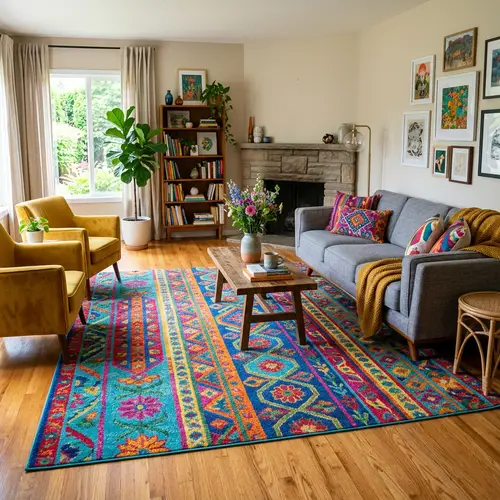 Vibrant Colored Rugs for Your Home