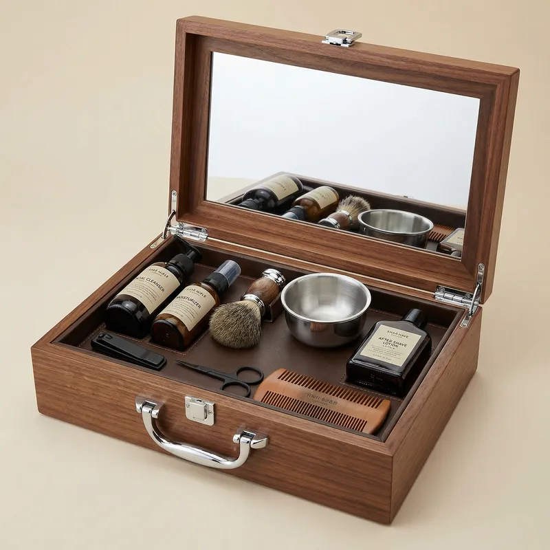 Men's Cosmetic Box: Skincare & Grooming Essentials