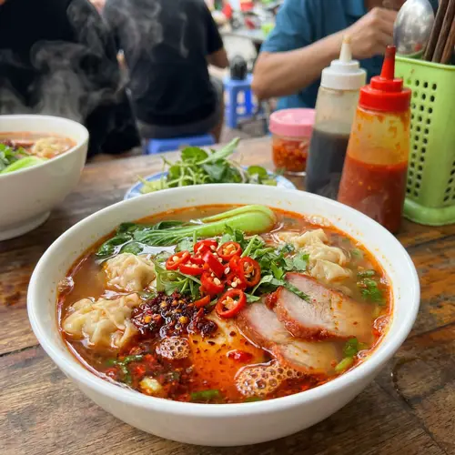 Authentic Vietnamese Mi Siu Noodle Soup | Delicious and Spicy