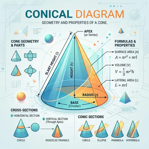 Conical Diagram - Explore Visual Representation Techniques